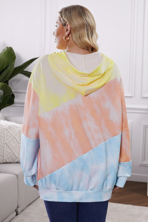 'Zella' Oversized Multi Colour Hoodie - Celes Fashion